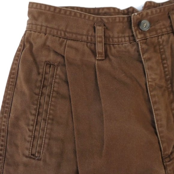 Vintage Shorts Ultra High Waist Pleated Wide Leg 2 - Picture 6 of 11